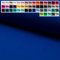Premium Jersey Uni Stoff mit 150 cm Breite, Hochwertiger Baumwolljersey in Oeko-Tex 100, Meterware ab 25 cm Zuschnitt - ca. 60 Farben immer vorrätig (37. Royal Blau)