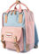goldwheat Sac à Dos Vintage pour Femme et Fille Convient pour Ordinateur Portable 13 Pouces