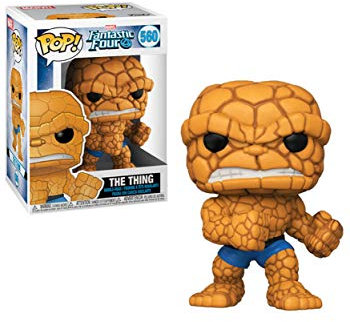 Funko Pop! Marvel: Fantastic Four - The Thing - Figura de Vinilo Coleccionable - Idea de Regalo- Mercancia Oficial - Juguetes para Niños y Adultos - Comic Books Fans - Muñeco para Coleccionistas