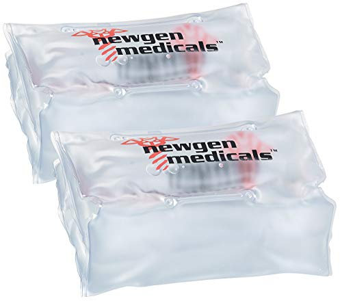 newgen medicals Wärmepad: 2er Pack Wohltuende Wärmekompresse bis zu 3.000 Anwendungen, 33 x 18cm (Wärmepads Rücken wiederverwendbar, Thermopad, Nackenkissen)