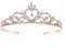 Lovelyshop Rheinstein Prinzessin Hochzeitskrone – Roségold