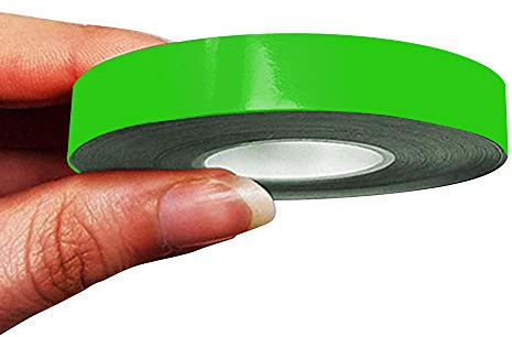 4R Quattroerre.it 10500 Trim Stripes Strisce Adesive per Auto, Verde Kawa, 10 mm x 10 mt