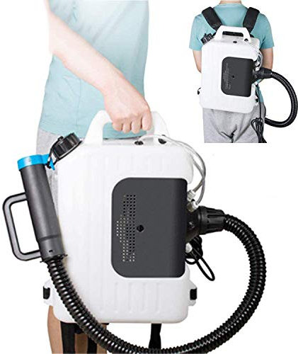 HPDOM 10 L Pulverizador Eléctrico ULV | Mochila para fumigar | Máquina portátil de Desinfección | Depósito de,110V/220 V,A-01