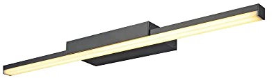 SLV Wandaufbauleuchte GLENOS® 60 / Wand-Beleuchtung innen, LED Spot, Aufbau-Leuchte, Wandaufbauleuchte / 3000/4000K 12W 1170lm schwarz 120Grad