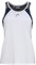 HEAD Damen Club 22 Tank Top Women, Weiß/Blau, M Blusen & T-Shirts, Weiß/Blau, M EU