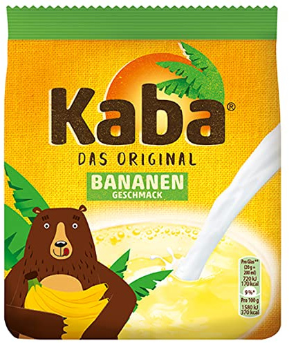 Kaba das Original Getränkepulver Sorte Banane Nachfüllpack 400g