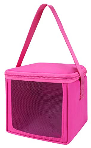 Annmore Tasche für Tigermedia Tigerbox Touch Starterset, Rosa Transportbeutel für Tigerbox Karten, Aufbewahrungstasche für Toniebox und 2-3 Tonies Hörfiguren, Kinder Musikbox Zubehör