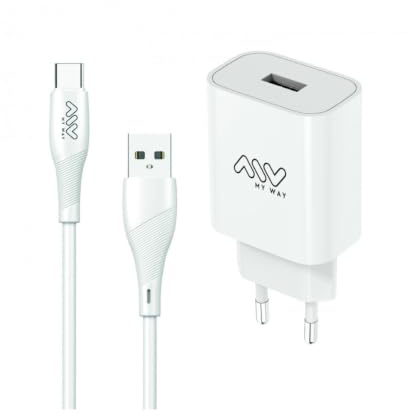 Caricabatterie da Parete Myway Bianco 12 W