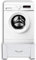 Susany Washing Machine Pedestal Stand Washing Machine Base with Drawer White