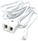 3M Twin Extension Lead - One BT Jack to Two BT Sockets, Double Telephone Splitter Cable, 10ft