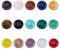 SUPERFINDINGS 30 Stück 15 Stile Natürliche Cabochon Edelsteine 16mm Halbrunde Kuppel Flache Rückseite Quarzsteine Für Halskette Schmuckherstellung DIY Handwerk Handgefertigt