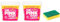 RTUK Pink Stuff Cleaning Paste New Bigger Tub(850g) Non-Toxic All Purpose Tough Household Cleaner for Kitchen, Oven, Bathroom, and Stain Remover- Includes 1 x Cleaning Sponge (2)