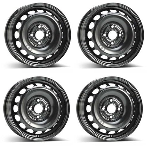 4x Alcar Stahlfelgen 4-5770 4.5Jx14 ET35 4x100 kompatibel mit Toyota Aygo