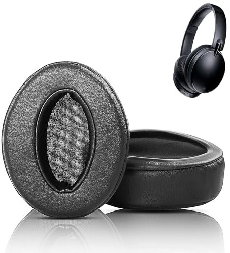 HAIZEEN Earpads Compatible with JVC HA-S90BN HA-S88BN HA-S87BN HA-S78BN Headphones Ear pads Replacement Cushion (Protein Leather/Memory Foam)