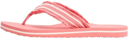 Tommy Hilfiger Damen Flip Flops Beach Sandal Zehentrenner, Rot (Washed Cherry), 42