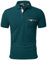 geeksport Poloshirt Herren Kurzarm Golf Polo mit Tasche Kontrastfarbe Sommer Atmungsaktive T-Shirt Business Elegant Polohemd für Männer(Türkis 3XL)