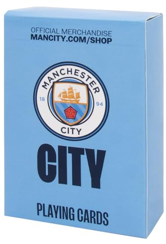 Manchester City Playing Cards - Official Football Gift 52-Card Deck, 1 Pack
