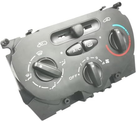 Auto A/C Schalter Bedienfeld Für Peugeot 206 307 9624675377 X666633H Auto Air Condition Control Panel Platte Temperatur Heizung Schalter