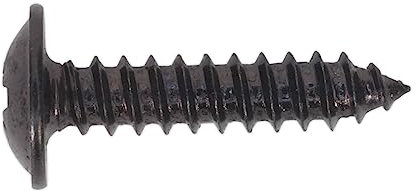 Sealey BST4219 Self Tapping Screw 4.2 x 19mm Flanged Head Black Pozi BS 4174 Pack of 100