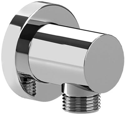 Roca - Toma de agua cromada de 1/2 para flexible de ducha . Duchas y rociadores. Ref. A5B1450C00