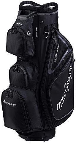 MacGregor Golf VIP Deluxe 14-Way Trolley Bag, 9.5 Top, Black