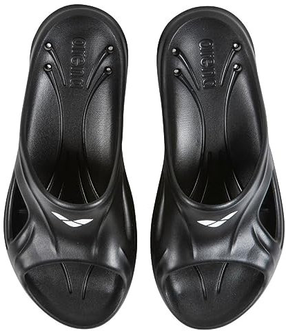 arena Hydrosoft II Junior Hook Claquettes Piscine Unisexe pour Enfant, Sandales Hypoallergéniques avec Semelle Ergonomique et Excellente Adhérence sur Sols Humides, Résistantes au Chlore, 30 EU