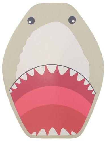 Soaked Junior Kick Board Shark Grey
