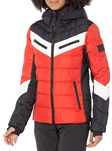 Bogner Fire + Ice Ladies Farina3-d Colorblock, Damen Anoraks, Größe 42 - Farbe Purest Red