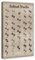 MOIT Animal Tracks Field Guide Retro Leinwand Poster Wandkunst Dekor Druck Bild Gemälde für Wohnzimmer Schlafzimmer Dekoration Rahmen Stil 30 x 45 cm