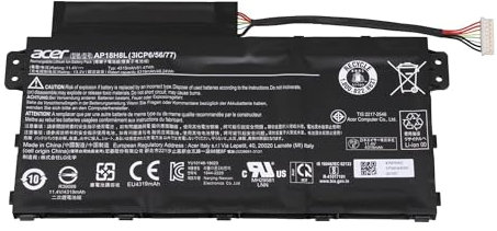 Acer KT.0030G.021 Original Akku 51,5Wh (11,4V) für TravelMate P2 (P214-51), (P214-51G), (P215-51G), Spin 3 (SP314-53N)