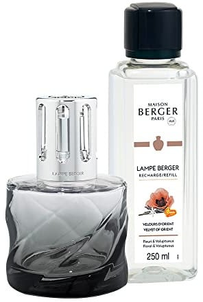 Berger-Geschenkpackung mit Spirallampe, Schwarz