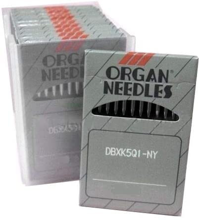 30 Stück Sticknadeln Organ DBXK5Q1-NY kompatibel für Janome MB4, Melco EP4, Elna (Mix Größe 9, 11, 14)
