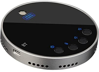 NeaxgeandX Speakerphone Tragbarer USB-Konferenz-Lautsprecher mit Mikrofonen für Voice-Chat