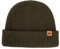 XL/XXL 50% Merinowolle Waffel Mütze Wintermuetze Herren Damen Fisherman Beanie Trawler Mütze Strickmuetze Warme Gelb L/XL