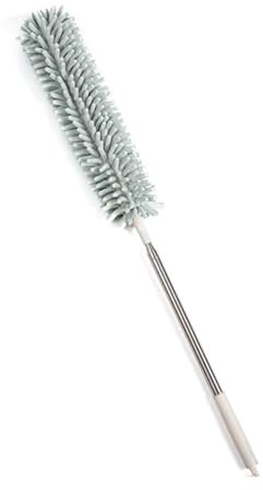 Lkw Ogechi 250CM Mikrofaser Teleskop Staubwedel, Abnehmbarer Waschbarer Handstaubwedel zum Reinigen, Wiederverwendbare Antistatisch Staubwischer für Hohe Decken, Spinnweben-Besen