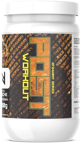 NF24 Post Workout Shake 1,8Kg – Vegan, Whey-frei mit Kohlenhydraten, Aminosäuren & Creatin – Für Kraftsport, Ausdauer & Bodybuilding – Kirschgeschmack, 36 Portionen, 1800g - Natural-Fitness24