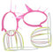 Cabilock 4 Sets Knicklichter Und Hutherstellungszubehör LED Stirnbänder DIY Knicklichter Material Leuchtendes Stirnband DIY Knicklichter Hut Material Leuchtende Stirnbänder Niedliche