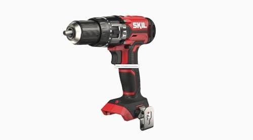 Skil Akku-Schlagbohrmaschine 3018 „20V Max“ (18V) mit Zweiganggetriebe – Schlagbohrer, ohne Akku geliefert – 13 mm Schnellspannbohrfutter – Lithium-Ionen-Technologie CD1E3018CA