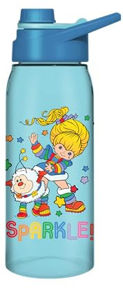 Silver Buffalo Rainbow Brite RB Twink Sparkle 28oz Water Bottle w Screw Lid