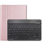 JiuRui tablet Accessori, Detachable Backlit Keyboard Case Flip PU Leather Stand PC Cover compatible with Samsung Galaxy Tab S7 11 inch SM-T870 SM-T875(Rose gold+white keyboard)