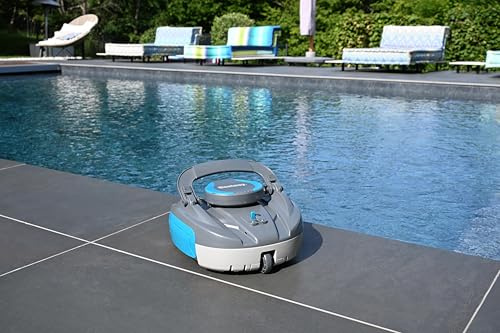 BESTWAY Agathe Poolroboter, wiederaufladbar, flache Bodenreinigung, max. 15 m²