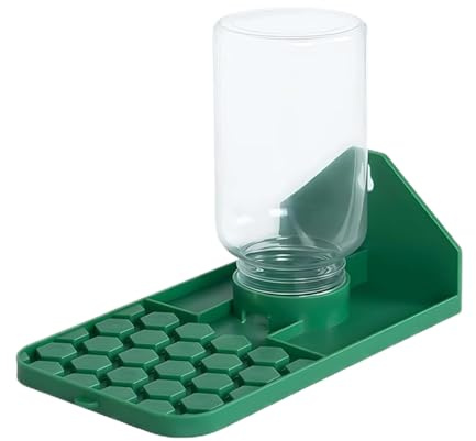 Cuenco de Agua para Araña Saltarina - Dispensador de Agua Multiorificios Antifugas | Plato de Alimentación para Abejas - para hogar, jardín, Parque, excursiones al Aire Libre