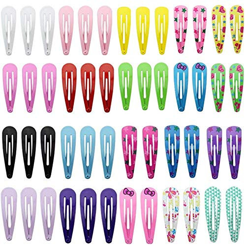 50 Stück Haarspangen Mädchen, 5cm Haarspangen Haarclips Metall, Haarschmuck, Friseur, Damenaccessoires, Haarspangen für Frauen und Mädchen, Schönheit-Zubehör- von TRIXES