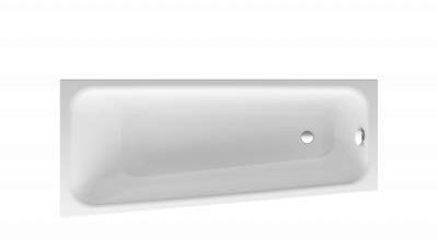 BetteSpace S Eck-Badewanne, 170x75cm, 1130, 1 Rückenschräge, Weiss, Einbau Links, Farbe: Weiß mit BetteGlasur Plus