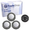 Trade-Shop 3x Ersatz für Scherkopf Philips HQ4826 HQ483 HQ4830 HQ484 HQ4845 HQ4846 HQ4847 HQ485 HQ4850 HQ4851 HQ4856 HQ486 HQ4861 Messer Rasier-Klingen Rasierer 3er Set