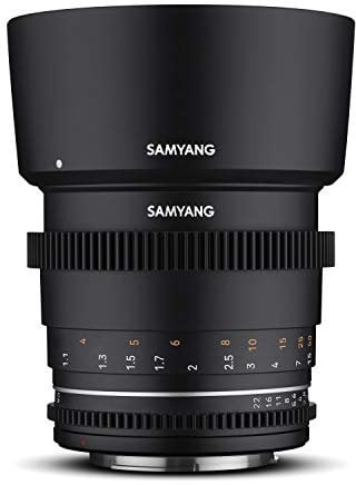 Samyang - VDSLR 85mm T1.5 MK2 - Sony E - Teleobjektiv - Montageobjektiv - Prime