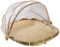 Zeltkorb Obstschale Brot-Korb Picknickkorb Mit Mesh Gaze, Handgewebt Lebensmittel Servierkorb Aus Bambus Für Picknick Outdoor, Schädlingsbekämpfung Staubdicht, Schale Korb Für Obst, Gemüse, Brot