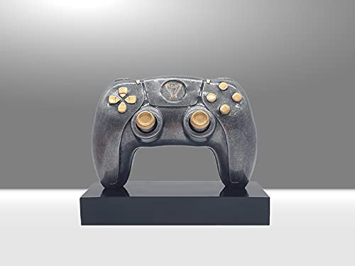 Henecka 🎮 Gamer Pokal Gaming Controller 5. Generation mit Wunschgravur und auswählbarem Sport-Emblem