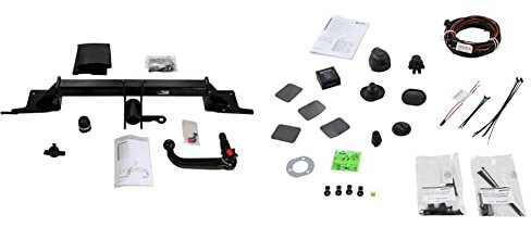 Westfalia-Automotive 303394600001 Detachable Swan Neck Towbar & Elektrosatz 13-pol. fzg.-spez. für BMW 1er, 3er, 4er, 5er, X3, X4
