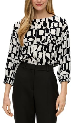 s.Oliver Locker geschnittene Bluse mit 3/4-Arm